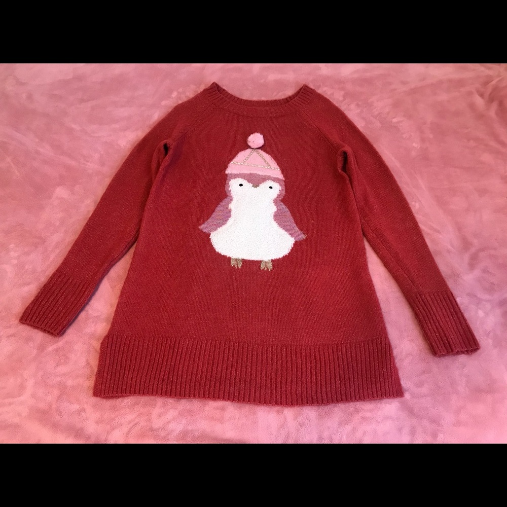 Lauren Conrad sweater orange xs